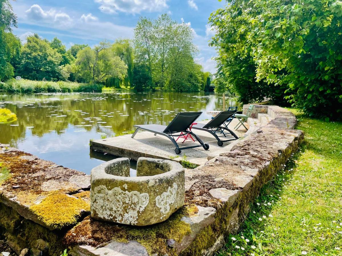 Le Moulin De Bury, Maison De Campagne Au Bord De La Riviere A 13 Kms Au Sud De Rennes Chavagne Dış mekan fotoğraf